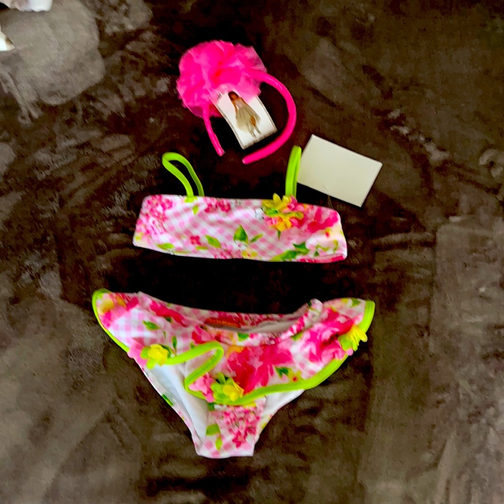 Girl bikini and headband